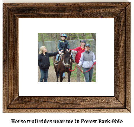 horse trail rides near me in Forest Park, Ohio